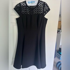 Elegant Black Lace Dress